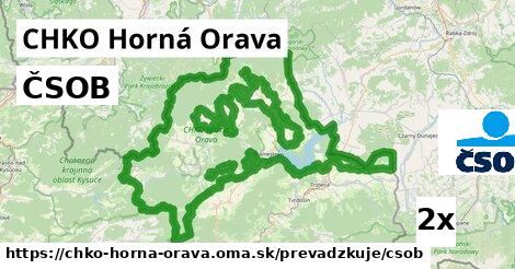 ČSOB, CHKO Horná Orava