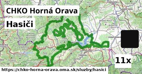 Hasiči, CHKO Horná Orava