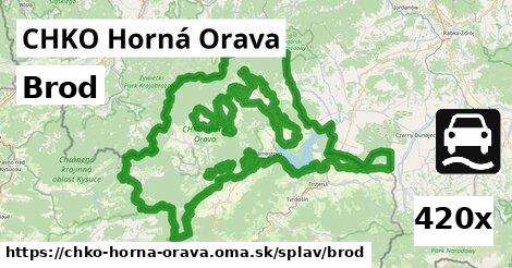 Brod, CHKO Horná Orava