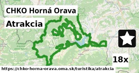 Atrakcia, CHKO Horná Orava