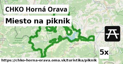 Miesto na piknik, CHKO Horná Orava