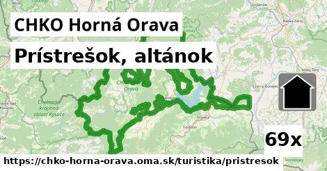 Prístrešok, altánok, CHKO Horná Orava