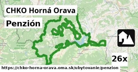 Penzión, CHKO Horná Orava