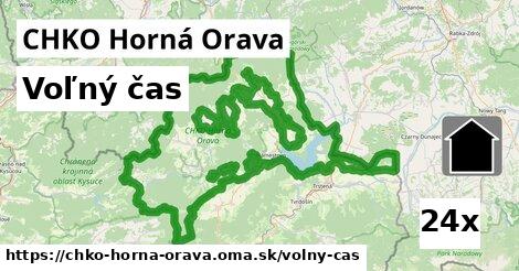 voľný čas v CHKO Horná Orava