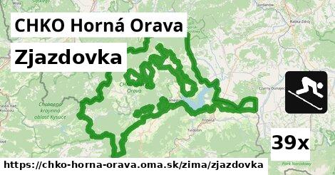 Zjazdovka, CHKO Horná Orava