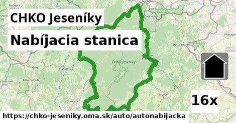 Nabíjacia stanica, CHKO Jeseníky