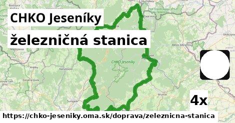 železničná stanica, CHKO Jeseníky