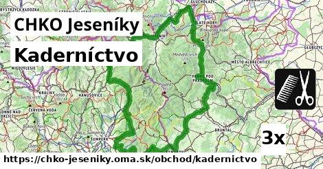 Kaderníctvo, CHKO Jeseníky