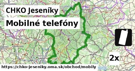 Mobilné telefóny, CHKO Jeseníky