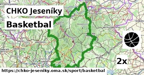 Basketbal, CHKO Jeseníky