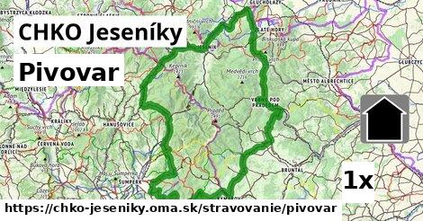 Pivovar, CHKO Jeseníky
