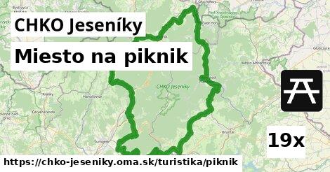 Miesto na piknik, CHKO Jeseníky