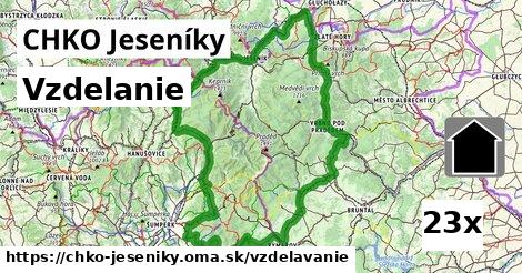 vzdelanie v CHKO Jeseníky