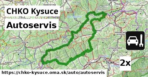 autoservis v CHKO Kysuce