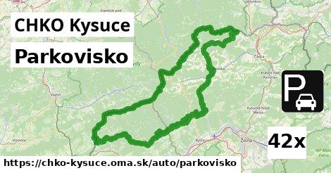 Parkovisko, CHKO Kysuce