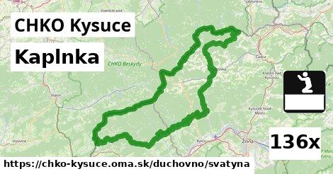 Kaplnka, CHKO Kysuce