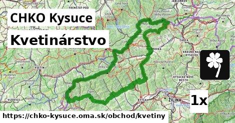 Kvetinárstvo, CHKO Kysuce