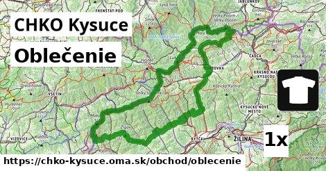 oblečenie v CHKO Kysuce