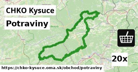 Potraviny, CHKO Kysuce