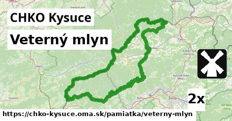 Veterný mlyn, CHKO Kysuce