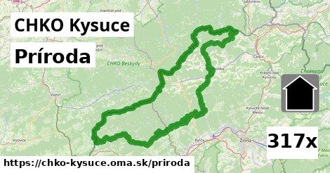 príroda v CHKO Kysuce