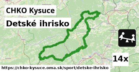 Detské ihrisko, CHKO Kysuce