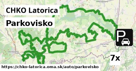 Parkovisko, CHKO Latorica