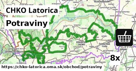 Potraviny, CHKO Latorica