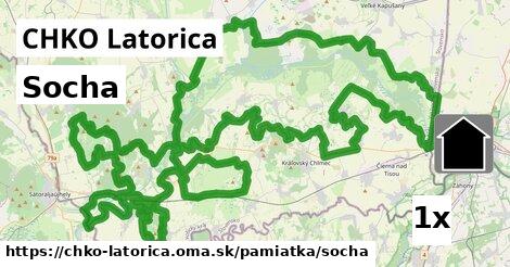 Socha, CHKO Latorica