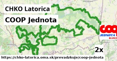 COOP Jednota, CHKO Latorica