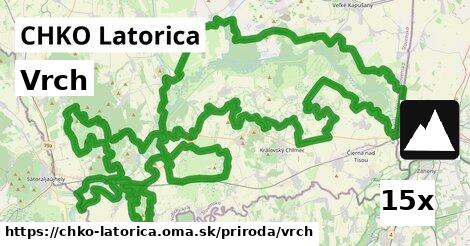 Vrch, CHKO Latorica