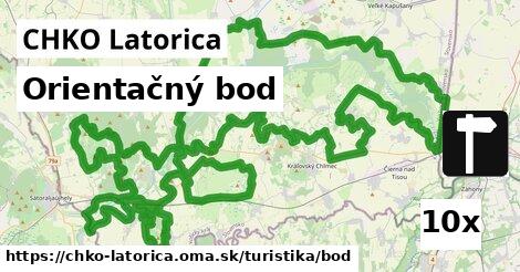 Orientačný bod, CHKO Latorica