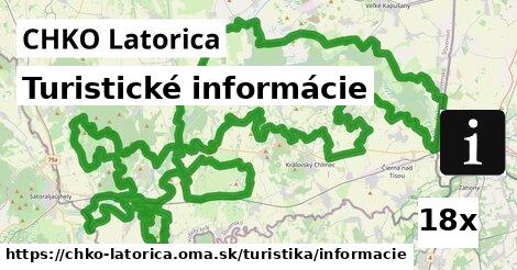 Turistické informácie, CHKO Latorica