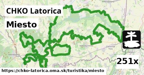 Miesto, CHKO Latorica