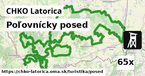 Poľovnícky posed, CHKO Latorica