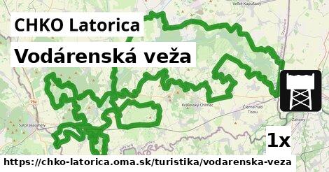 vodárenská veža v CHKO Latorica