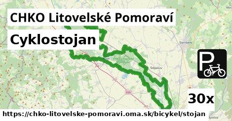 Cyklostojan, CHKO Litovelské Pomoraví