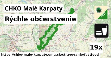 Všetky body v CHKO Malé Karpaty