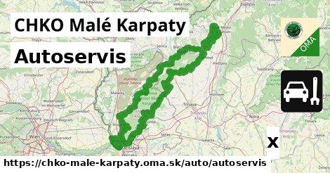 Autoservis, CHKO Malé Karpaty