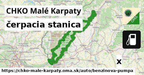 čerpacia stanica, CHKO Malé Karpaty