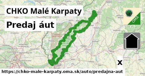 Predaj áut, CHKO Malé Karpaty