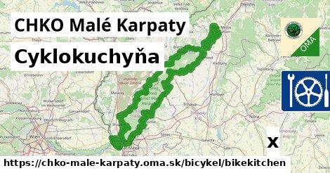 Cyklokuchyňa, CHKO Malé Karpaty