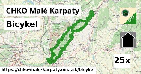 bicykel v CHKO Malé Karpaty