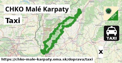 Taxi, CHKO Malé Karpaty