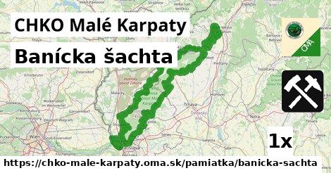 Banícka šachta, CHKO Malé Karpaty