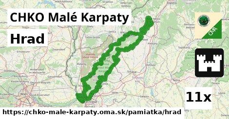 Hrad, CHKO Malé Karpaty