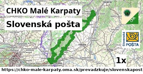 Slovenská pošta, CHKO Malé Karpaty