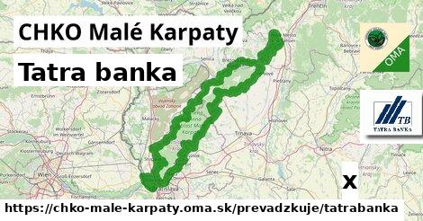 Tatra banka, CHKO Malé Karpaty