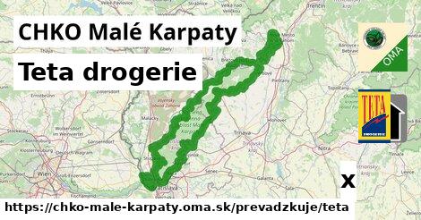 Teta drogerie, CHKO Malé Karpaty