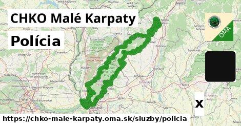 Polícia, CHKO Malé Karpaty